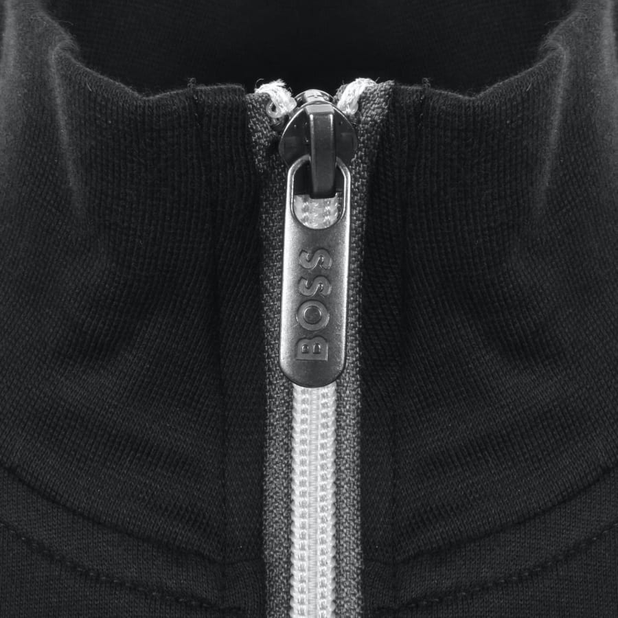 （セール）開催中 人気ブランドも続々プライス Full Authentic BOSS Zip Menswear Mainline | Black Sweatshirt ジャケット・アウター